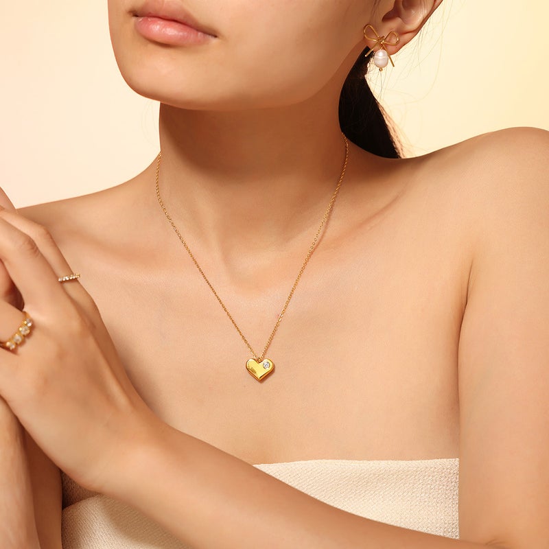 French Entry Luxury Atmospheric Geometric Square Hollow Ring Eight Mans Star Clavicle Chain Titanium Steel Plated 18K Gold Women'S Necklace - Image 2
